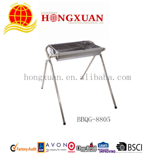 Folding Stainless steel BBQ Grill
