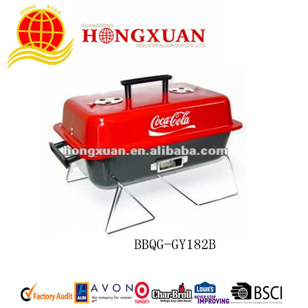 Box charcoal grill